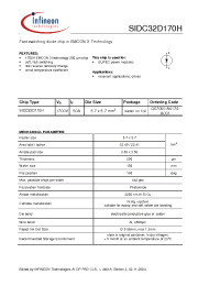 Datasheet Q67050-A4174-A001 manufacturer Infineon