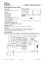 Datasheet Q67060-S7404-A2 manufacturer Infineon