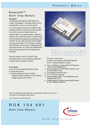 Datasheet ROK104001 manufacturer Infineon