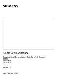 Datasheet SAB82538H manufacturer Infineon