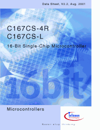 Datasheet SAB-C167CS-LMCA-step manufacturer Infineon