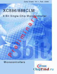 Datasheet SAF-XC886CLM-8FFA manufacturer Infineon