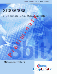 Datasheet SAK-XC886CLM-8FFA manufacturer Infineon