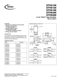 Datasheet SFH6186-4E6433 manufacturer Infineon