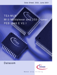 Datasheet TE3-MUX manufacturer Infineon