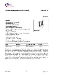 Datasheet TLE4921-3U производства Infineon