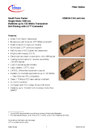 Datasheet V23818-C18-L49 manufacturer Infineon