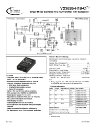 Datasheet V23826-H18-C13/C313 manufacturer Infineon
