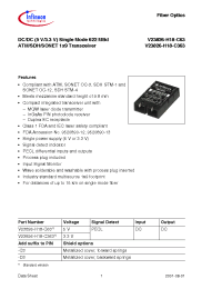 Datasheet V23826-H18-C363 manufacturer Infineon