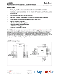 Datasheet IA82050-PLC28I-01 manufacturer InnovASIC