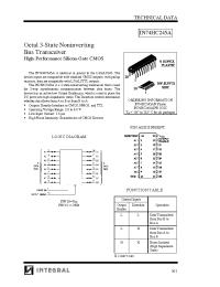 Datasheet IN74HC245ADW manufacturer Интеграл