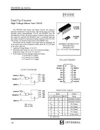 Datasheet IW4520BD manufacturer Интеграл
