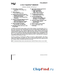 Datasheet 28F016S5 manufacturer INTEL