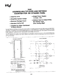 Datasheet 3242 manufacturer INTEL