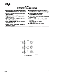 Datasheet 5C032 manufacturer INTEL