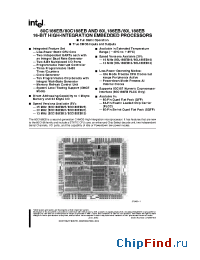 Datasheet 80C186EB-16 manufacturer INTEL