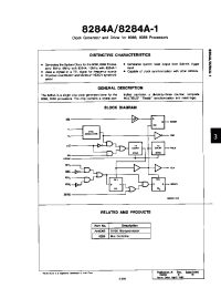 CASE Intel DIP18 MAKE 8284A-1 Integrated Circuit 