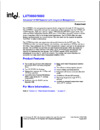 Datasheet 9880 manufacturer INTEL