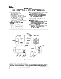 Datasheet A80186 manufacturer INTEL