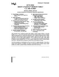 Datasheet E28F004S5-120 manufacturer INTEL