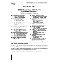 Datasheet E28F200BVB60 manufacturer INTEL