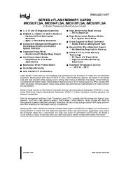 Datasheet IMC002FLSA manufacturer INTEL