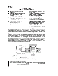 Datasheet INTEL387TMDX manufacturer INTEL