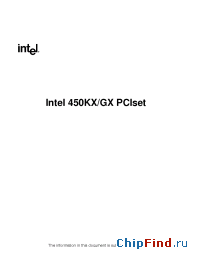 Datasheet INTEL450KX manufacturer INTEL