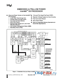 Datasheet INTEL486SX manufacturer INTEL