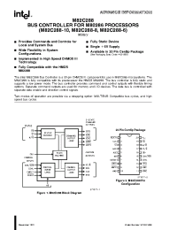 Datasheet M82C288-6 manufacturer INTEL