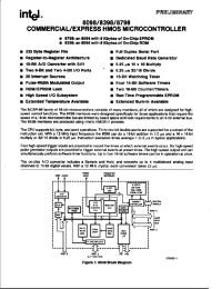 Datasheet P8098 manufacturer INTEL