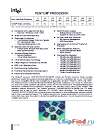 Datasheet PENTIUMRIIXEON400/450 manufacturer INTEL