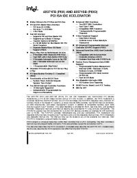 Datasheet SB82371 manufacturer INTEL