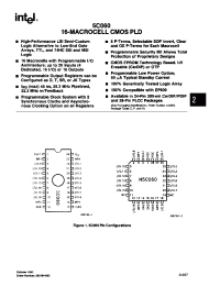 Datasheet TD5C060-45 manufacturer INTEL