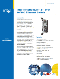 Datasheet ZT8101 manufacturer INTEL