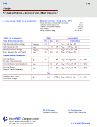 Datasheet IF9030 manufacturer InterFET