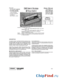 Datasheet FMA-461 manufacturer Interpoint