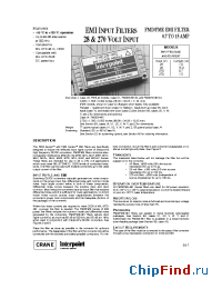 Datasheet FMD270-461SL manufacturer Interpoint