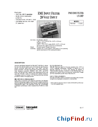 Datasheet FMH-461 manufacturer Interpoint