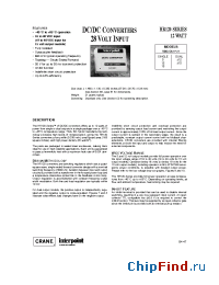 Datasheet HR120 manufacturer Interpoint