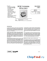 Datasheet HR41-2805 manufacturer Interpoint