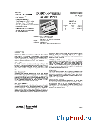 Datasheet HR701-2812 manufacturer Interpoint