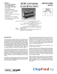 Datasheet MHE2805S manufacturer Interpoint