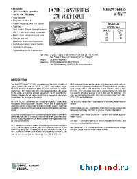 Datasheet MHP27005S manufacturer Interpoint