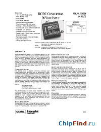Datasheet MK2002805 manufacturer Interpoint