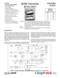 Datasheet MOR2805S manufacturer Interpoint