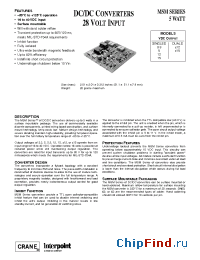 Datasheet MSM2815D manufacturer Interpoint