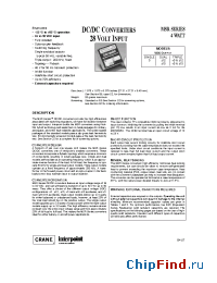 Datasheet MSR2815D manufacturer Interpoint