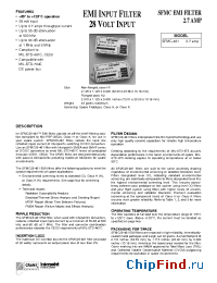 Datasheet SFMC28 manufacturer Interpoint