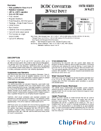 Datasheet SMTR2805D manufacturer Interpoint